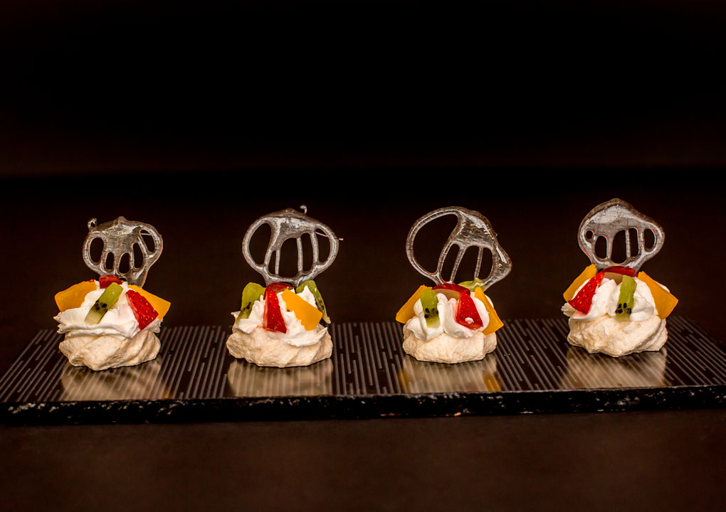 Bocadillos, Pavlova de Frutas