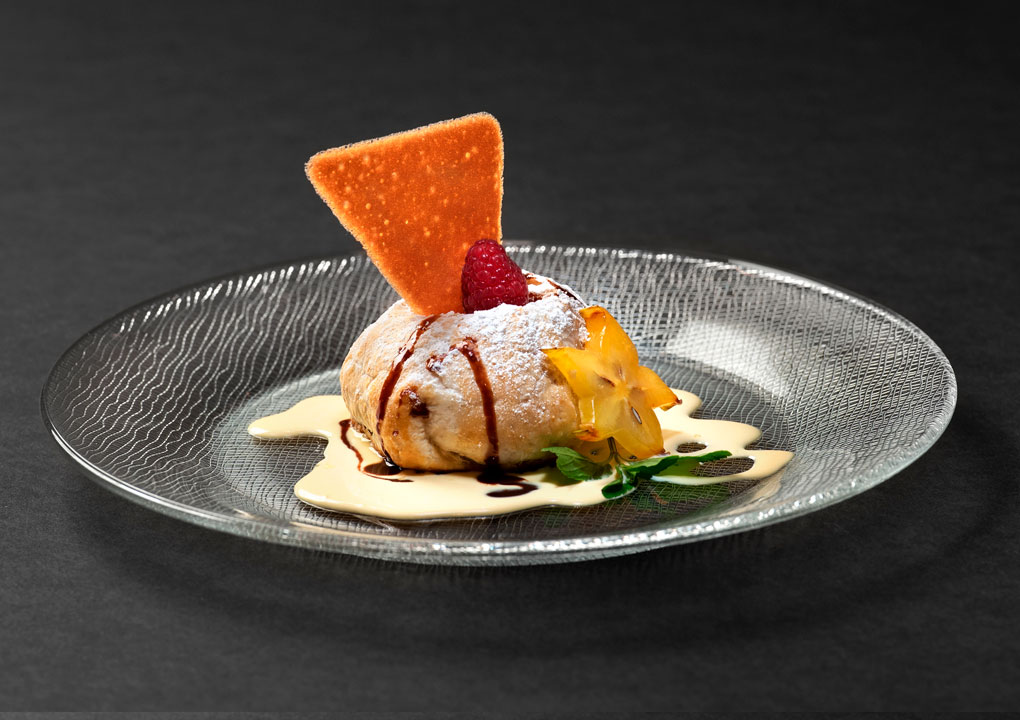 Postre, Pera Pochada con salsa de Vainilla